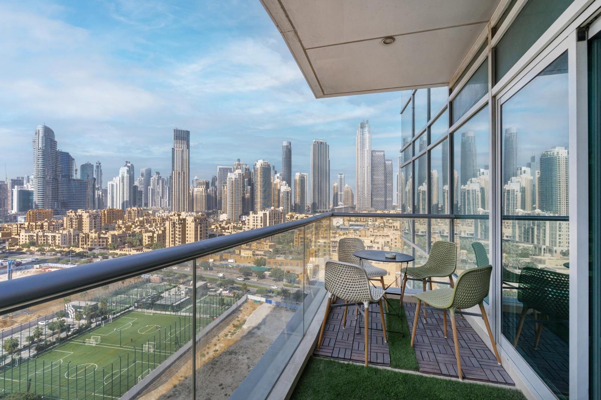 Chic 2Br Apartment, Prime Location Near Dubai Mall - Allsopp&Allsopp Buitenkant foto